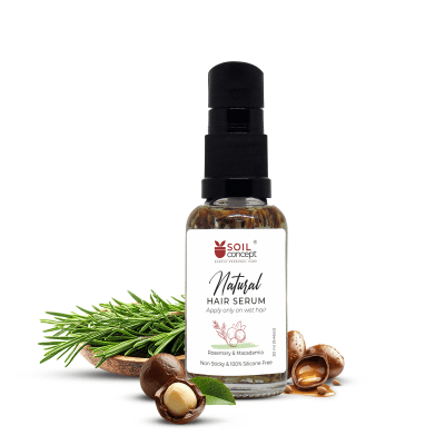Natural Hair Serum- Rosemary and Macadamia 30ml