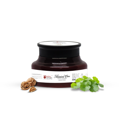Botanical Glow Face Scrub-Gotukola and Walnut